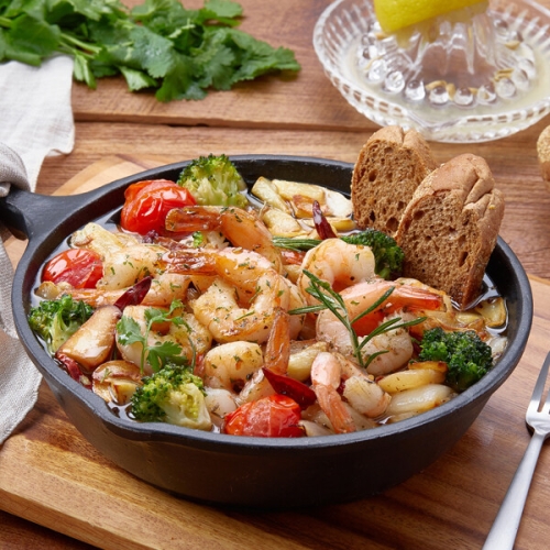 제일씨앤에프 새우 몽땅 감바스 알아이효 630g (1개)