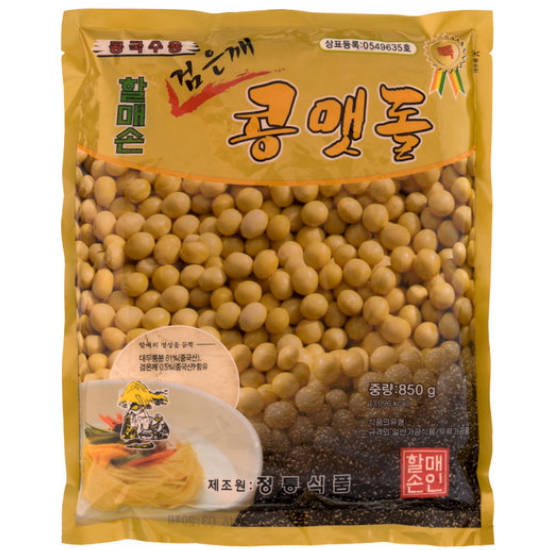 정통식품 할매손 검은깨 콩맷돌 콩가루 850g (4개)_이미지