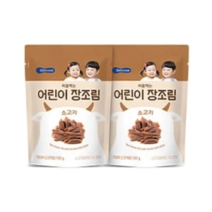 베베쿡 처음먹는 어린이 장조림 소고기 100g (4개)_이미지