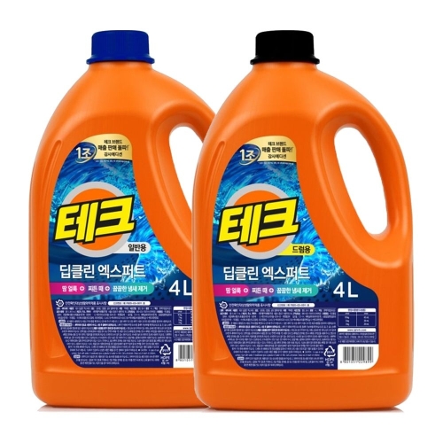 테크 딥클린 엑스퍼트 드럼용 4L (1개)_이미지