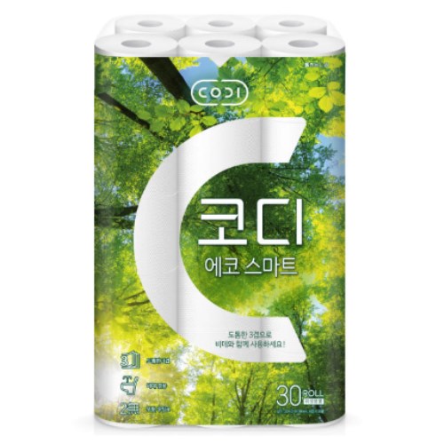 코디 에코 스마트 22m (30롤) (3팩)_이미지