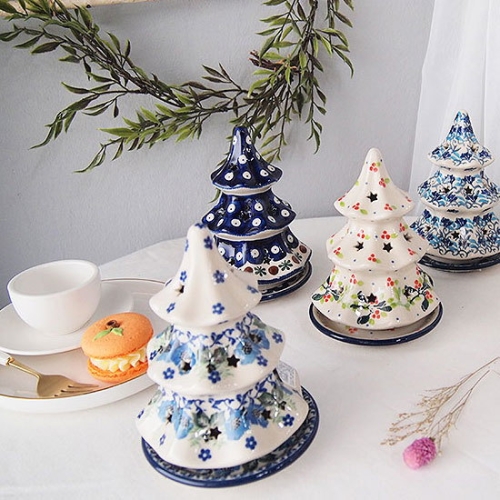 아티스티나 폴란드 크리스마스 트리 촛대 중 우니캇 택 1