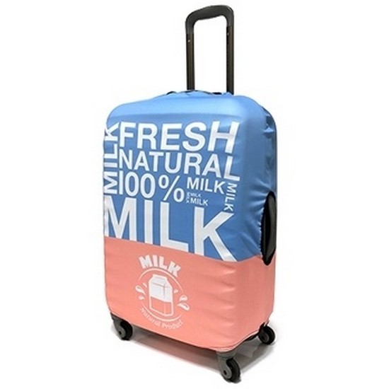 고우트래블 캐리어 커버 S (투톤 밀크)_이미지