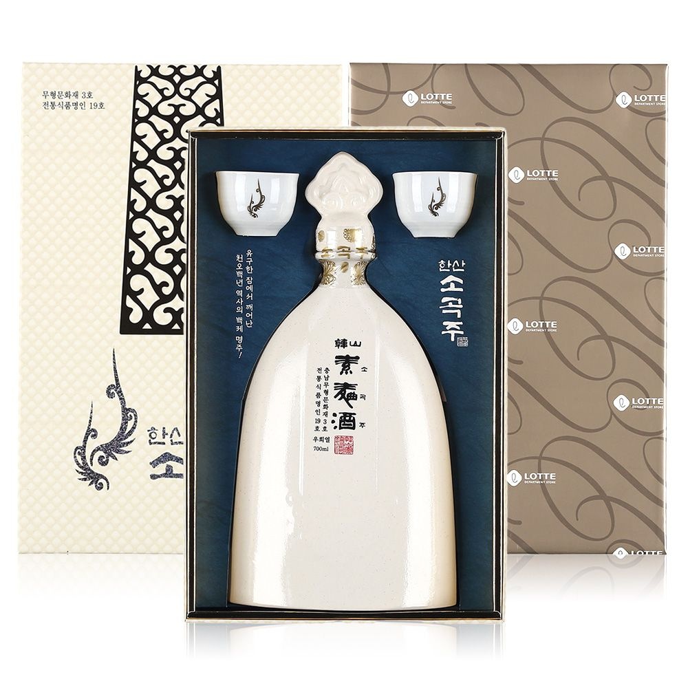 한산소곡주 우희열명인 한산소곡주 어주 선물세트 18도 700ml (1개)_이미지