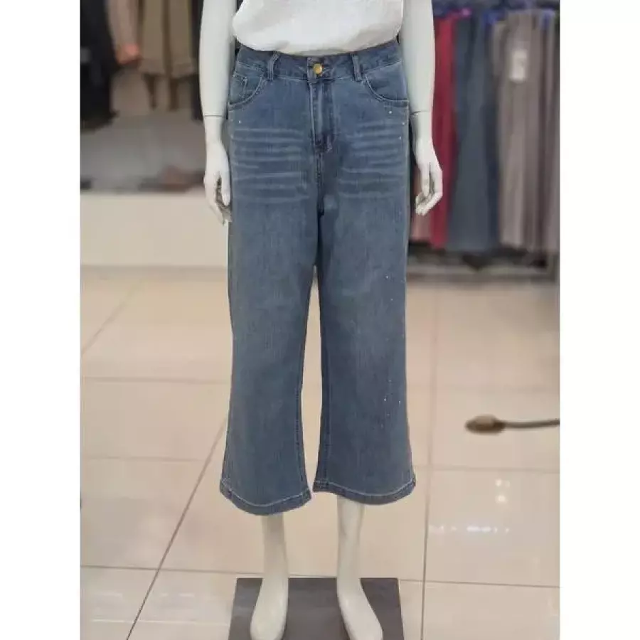 세이브존07 숏 기장 데님 팬츠 262763 48700398