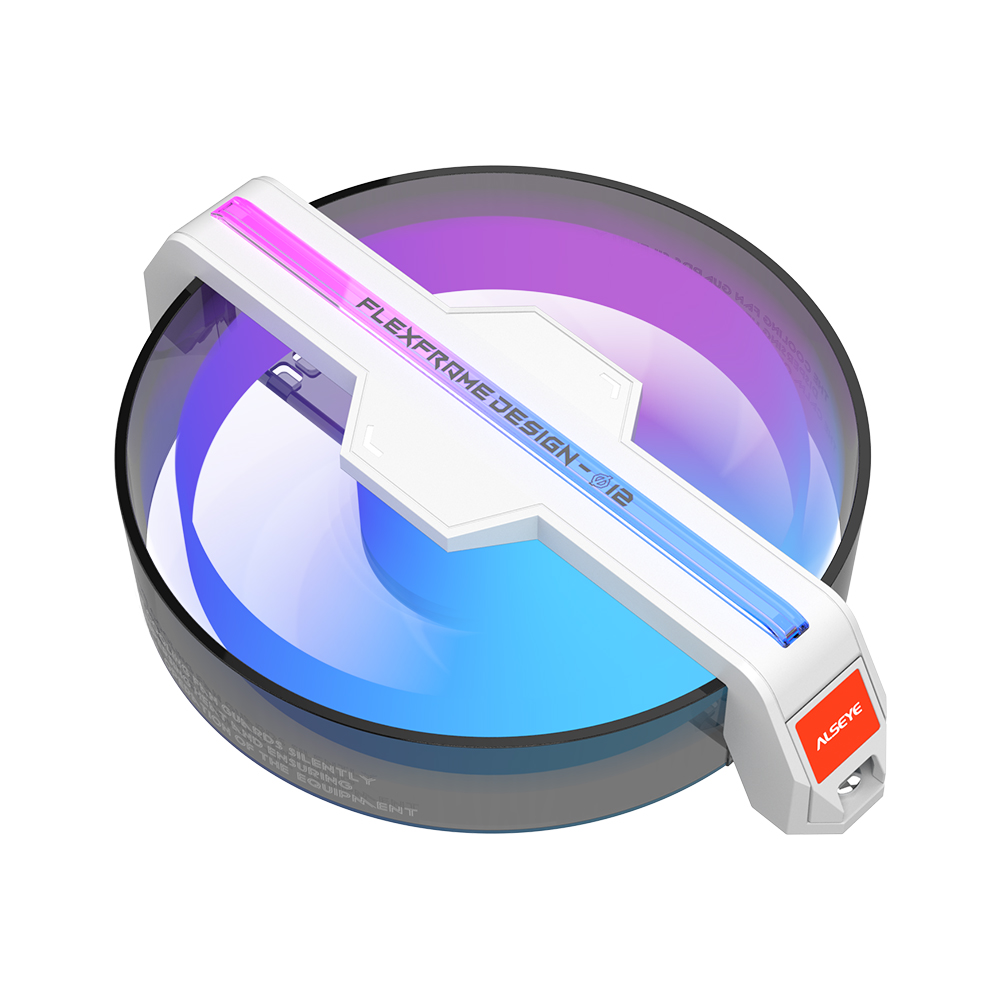 ALSEYE DM12- W(Clear Frame)