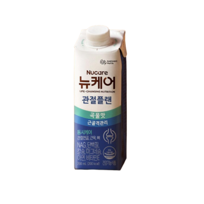 대상웰라이프 뉴케어 관절플랜 곡물맛 200ml (10개)