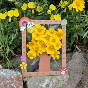 유니아트 메이크문구 DIY755 자연놀이계절나무액자만들기