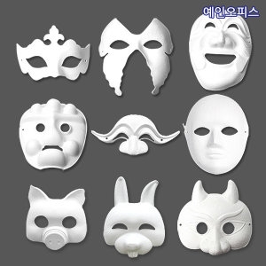 [불명] 반가면/종이가면/종이탈/가면/탈/만들기재료_이미지