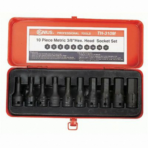지니어스 육각 비트 소켓세트 TH-408M (8pcs)