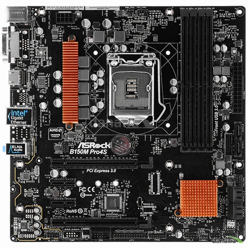 ASRock B150M PRO4S 에즈윈_이미지