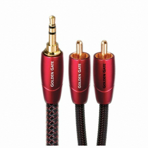 오디오퀘스트 Goldengate Y케이블(3.5mm-RCA) (2m)_이미지