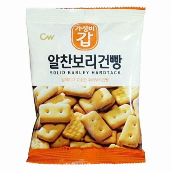 청우식품 알찬 보리건빵 75g (3개)