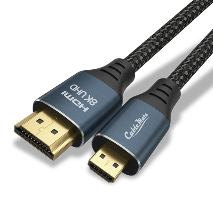 케이블메이트 Micro HDMI to HDMI 하이엔드 케이블 (1m, CM-H8KD01)_이미지