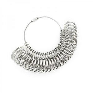 [불명] 반지 호수 손가락 사이즈 치수 크기 측정 도구 링 게이지 측정기 M10906_이미지