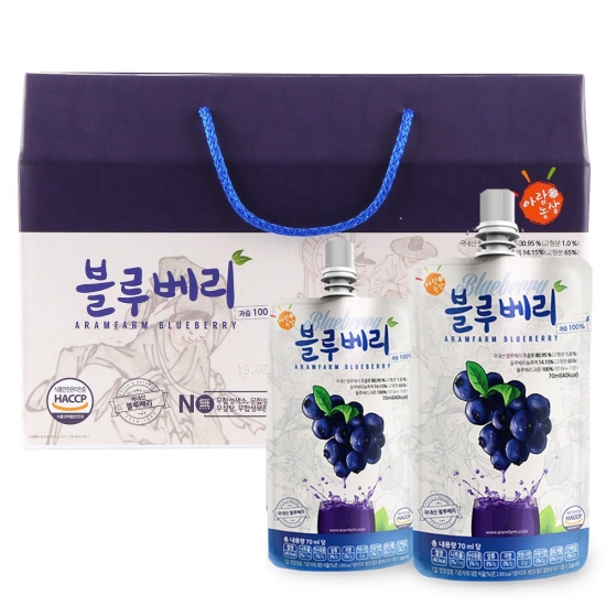 아람 블루베리 70ml 30포 (1개)_이미지