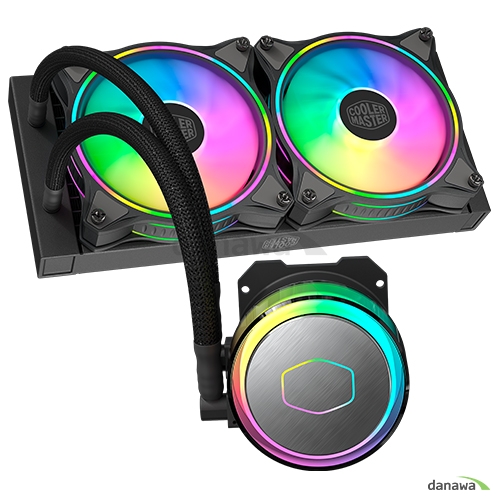 쿨러마스터 MasterLiquid ML240 Illusion (블랙)_이미지