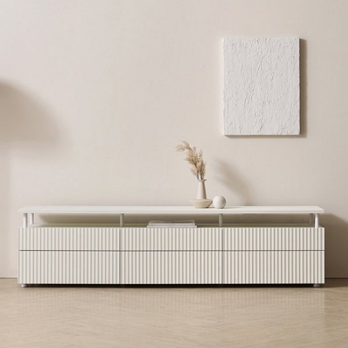 무아르 LED 리브보드 템바 높은 거실장 1800