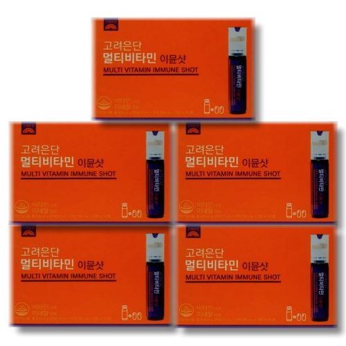 고려은단 멀티비타민 이뮨샷 14병 (5개)_이미지
