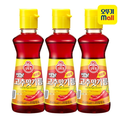 오뚜기 옛날 고추맛기름 210ml (3개)_이미지