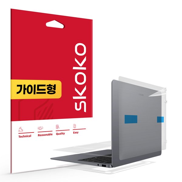 스코코  삼성전자 갤럭시북6 프로 NT940XJG 전신 3종 무광 외부보호필름