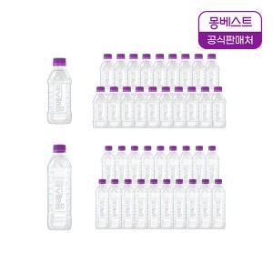 한국청정음료 몽베스트 위드어스 무라벨 500ml 20개 + 330ml 20개_이미지