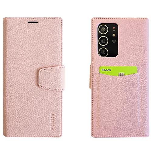 ISK EDITOR 갤럭시A35 스마일 다이어리 케이스_이미지