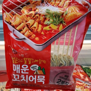아워홈 리얼밀 매운 꼬치어묵 528g