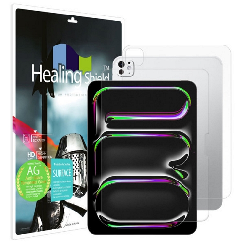 폰트리 힐링쉴드 iPad Pro 11 M4 저반사 강화유리+후면보호필름