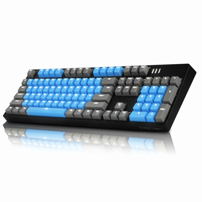 앱코 HACKER K661 카일 광축 완전방수 축교환 어썸블루 (블랙 V2, 클릭)_이미지