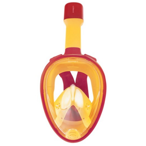 다이비프로 익스트림 아동용 풀페이스 마스크 아이언 레드