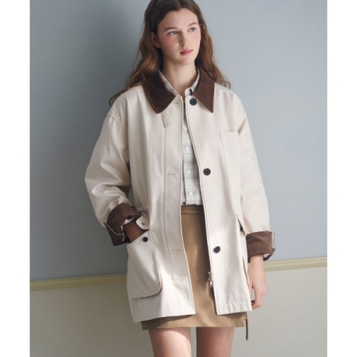 ��ο��� ��� DRAWFIT WOMEN ��ư ���� ��ũ ���� IVORY DFWMJK4310IV 263679