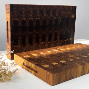 엔드그레인 레인트리티크 원목도마 2size