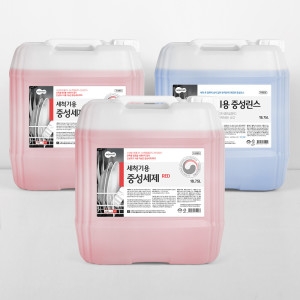 세제몰  업소용 식기세척기세제 RED 2개 + 린스1개 SET