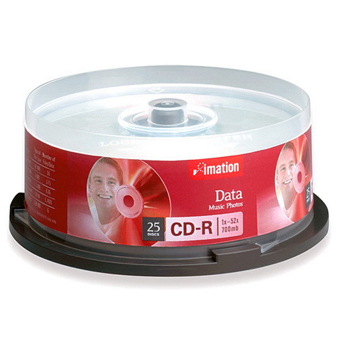 이메이션 CD-R 700MB 52x 케익 x2