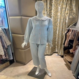 비너스 폴리기모 러블리 하트 겨울 여성잠옷 VPA4381W