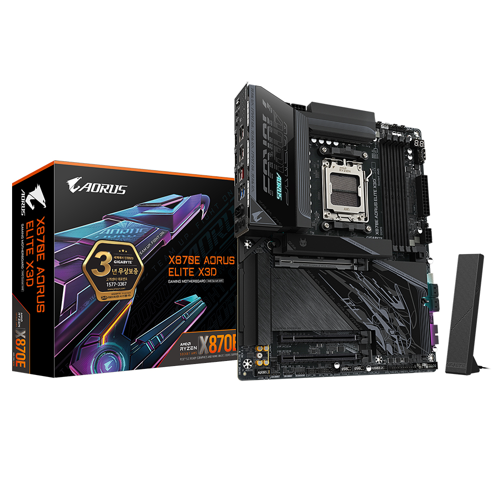 GIGABYTE X870E AORUS ELITE X3D 제이씨현