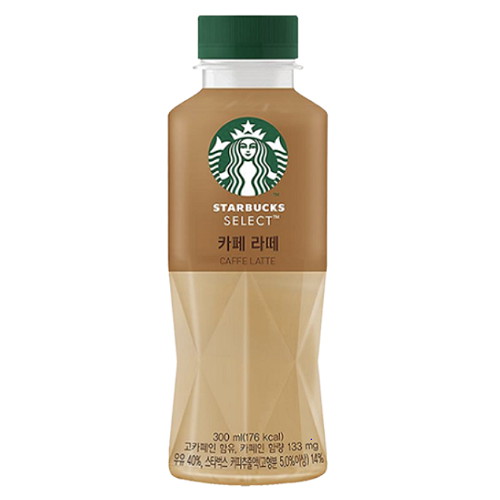 스타벅스 셀렉트 카페 라떼 300ml (6개)