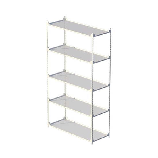 리젠우드H 씨루이 5단 스틸 선반장 1000x400