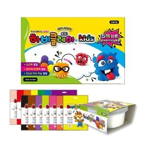 토단 하비클레이 15색 키트 700g+150g 클레이 선물세트용_이미지