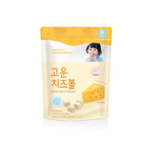 베베푸드 고운 치즈볼 16g