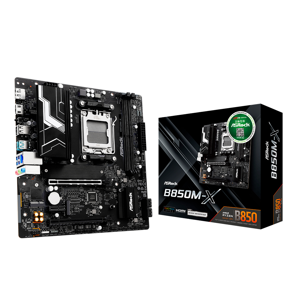 ASRock B850M-X �����Ƽ����