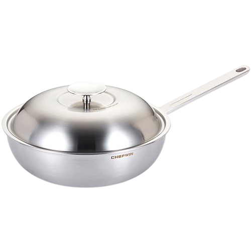 쉐프윈 316스텐 통5중 편수웍 (28cm)_이미지