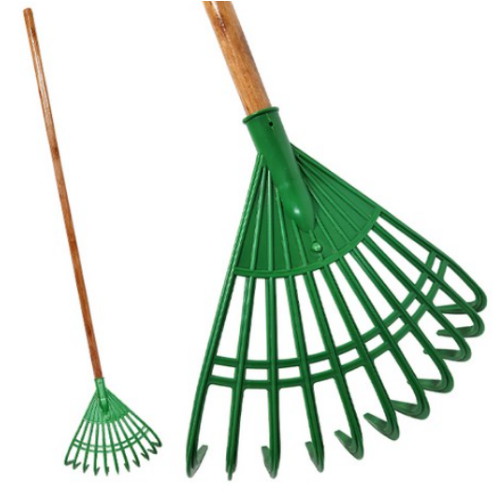 광신 청소왕국 PVC 갈퀴 중 니스목봉 (120cm)_이미지