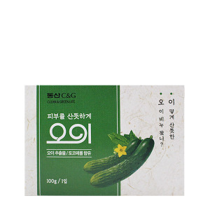 동산씨앤지 크리오 오이 비누 100g (48개)_이미지