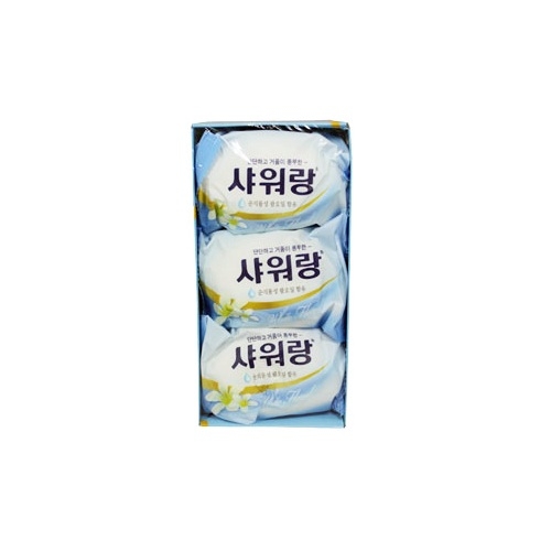 무궁화 샤워랑 화이트 비누 130g (3개)_이미지