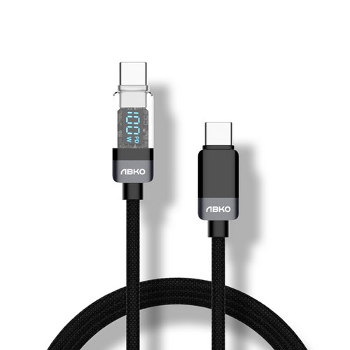 앱코 PD C to C타입 100W 디스플레이 케이블 (2m)