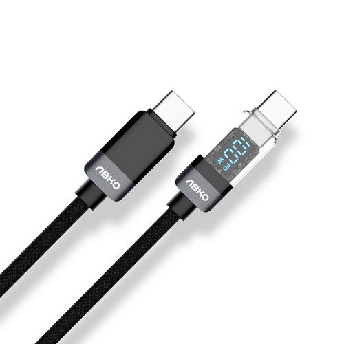 앱코 PD C to C타입 100W 디스플레이 케이블 (2m)_이미지