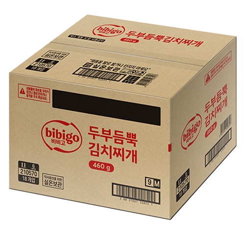 CJ제일제당 비비고 두부듬뿍 김치찌개 460g (18개)_이미지