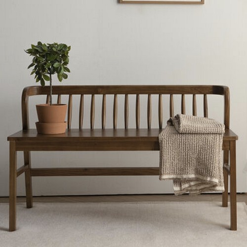 에보니아 미스틱 참죽나무 벤치의자 3인용_이미지